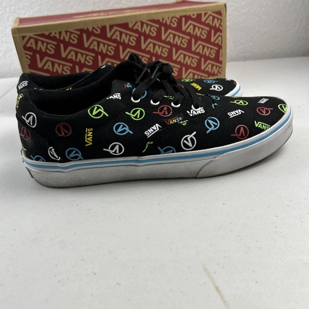Vans Doheny‎ Rainbow Logo Low Top Lace-ups Women's 6.5 W/Box